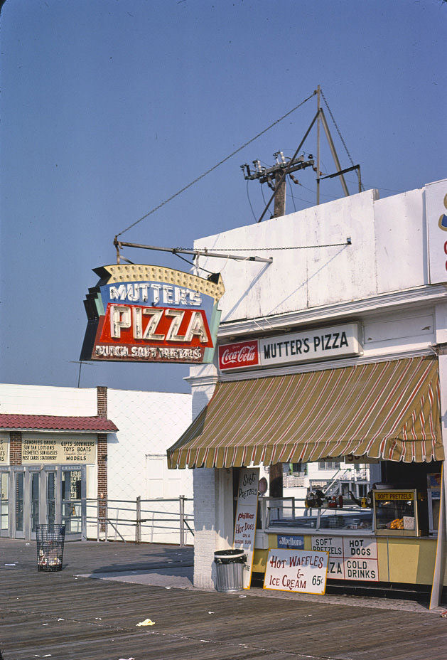 Boardwalk Pizza, Wildwood, New Jersey, 1978