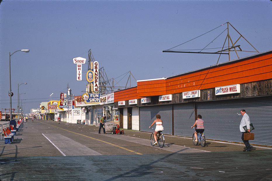 Boardwalk A.M., Wildwood, New Jersey, 1978