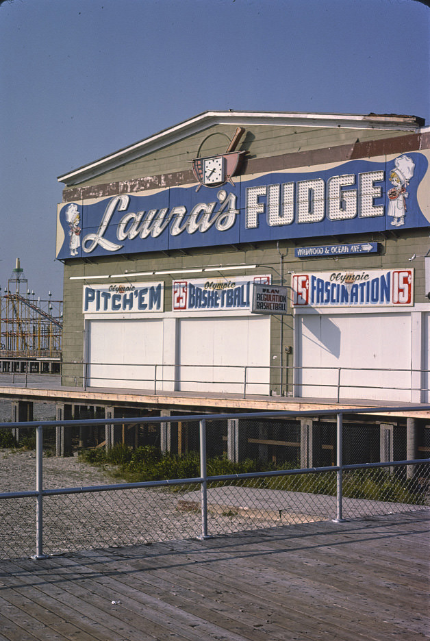 Laura's Fudge, Wildwood, New Jersey, 1978