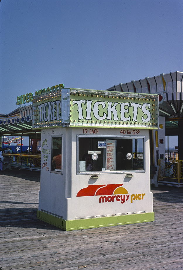 Morey's Pier, Wildwood, New Jersey, 1978