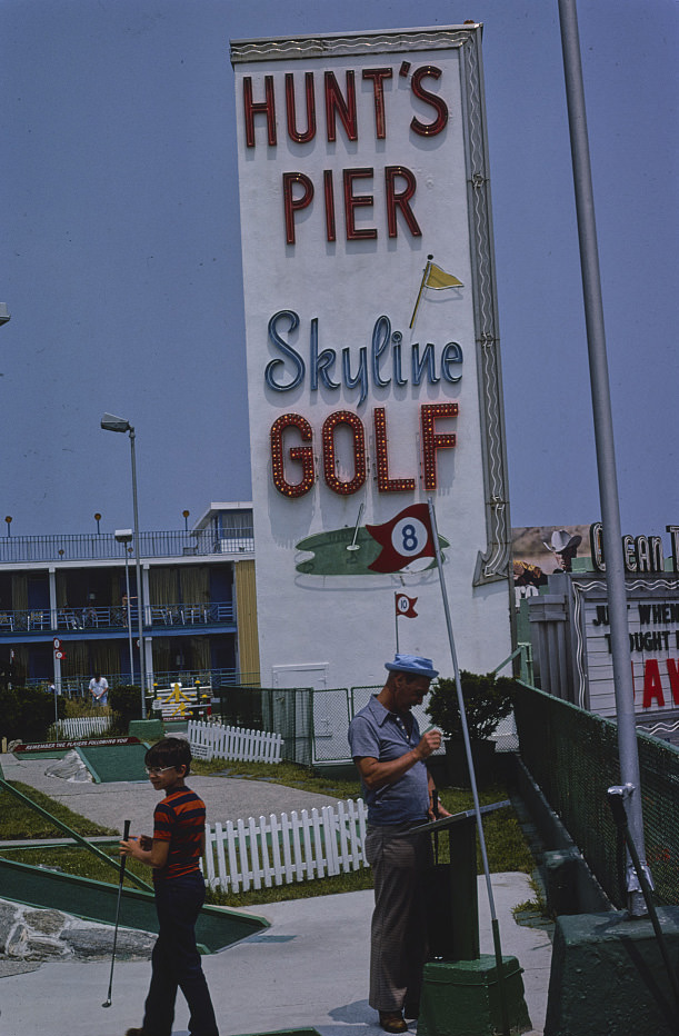 Hunt's Pier, Wildwood, New Jersey, 1978