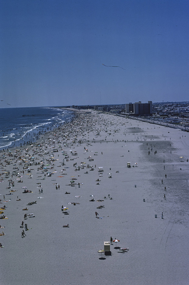 Overall above to south, Wildwood, New Jersey, 1978