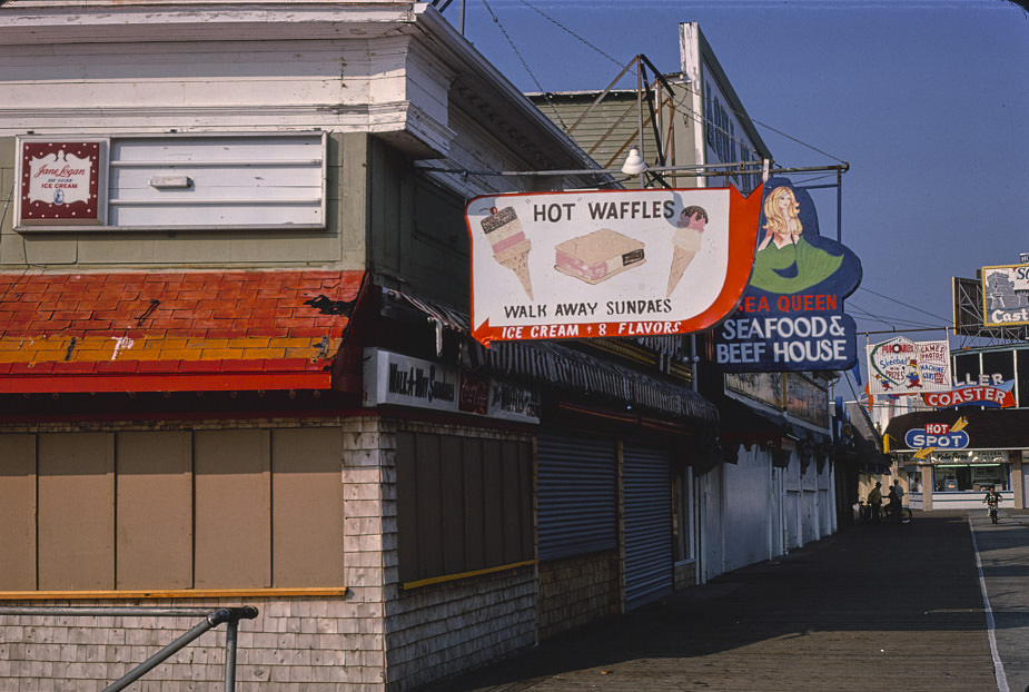 Boardwalk, Wildwood, New Jersey, 1978