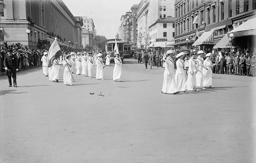 Woman Suffrage Parade, Washington DC, 1913