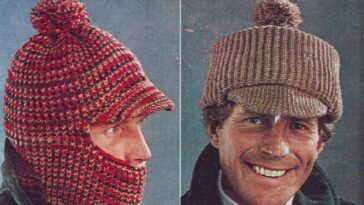 Knitted Helmets 1970s