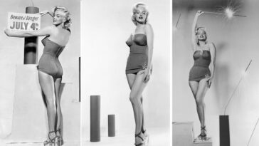 Marilyn Monroe wishing Fourth July