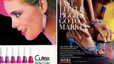 Nail Polish ads 1980s