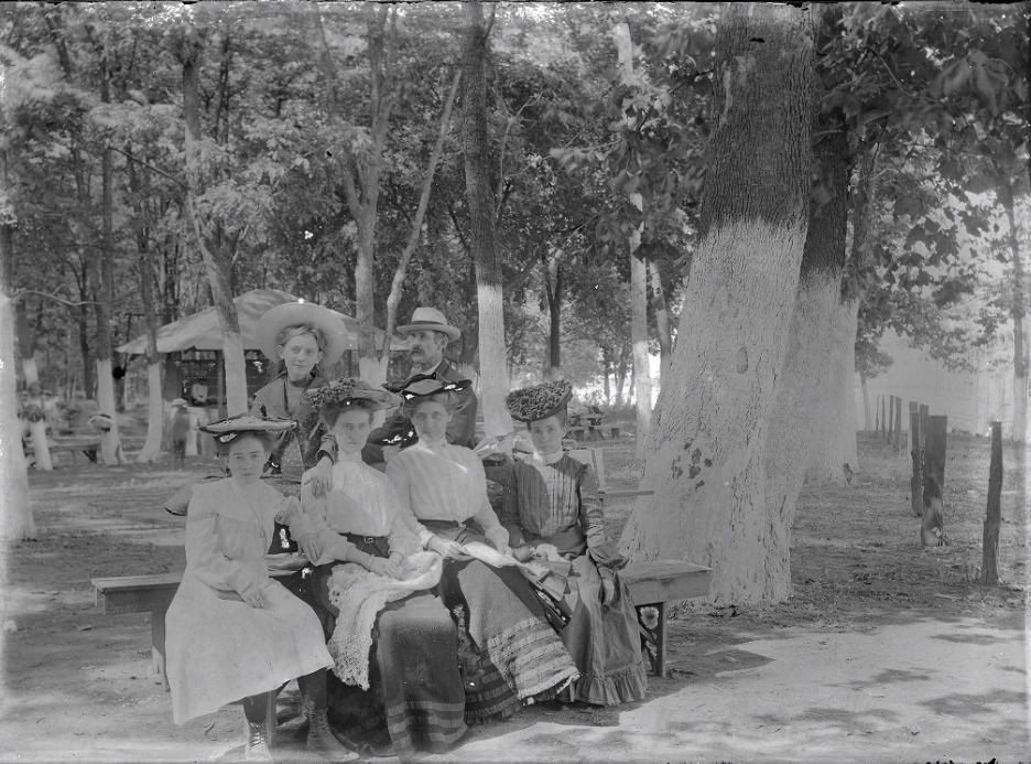 Family Portrait in a Park, 1905