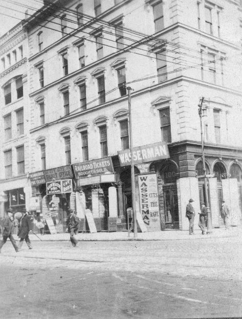 18th and Market Streets, 1900