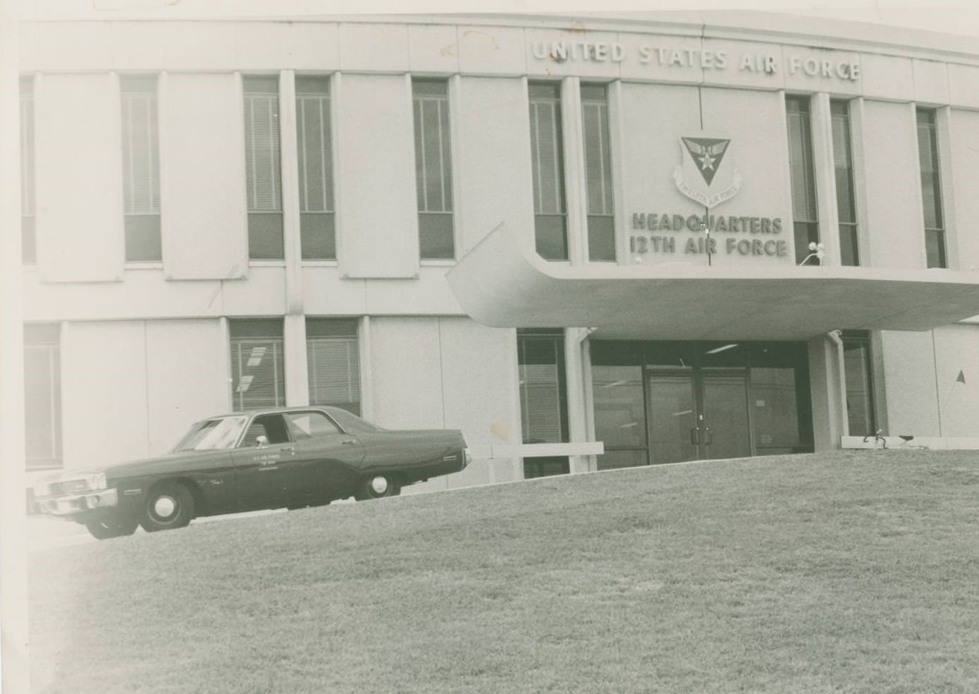 Exterior of 12th Air Force Headquarters ,1970s
