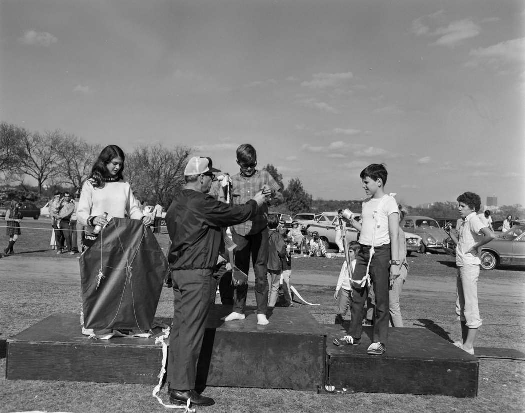 Kite Tourney in Zilker Park #4 ,March 8, 1970.