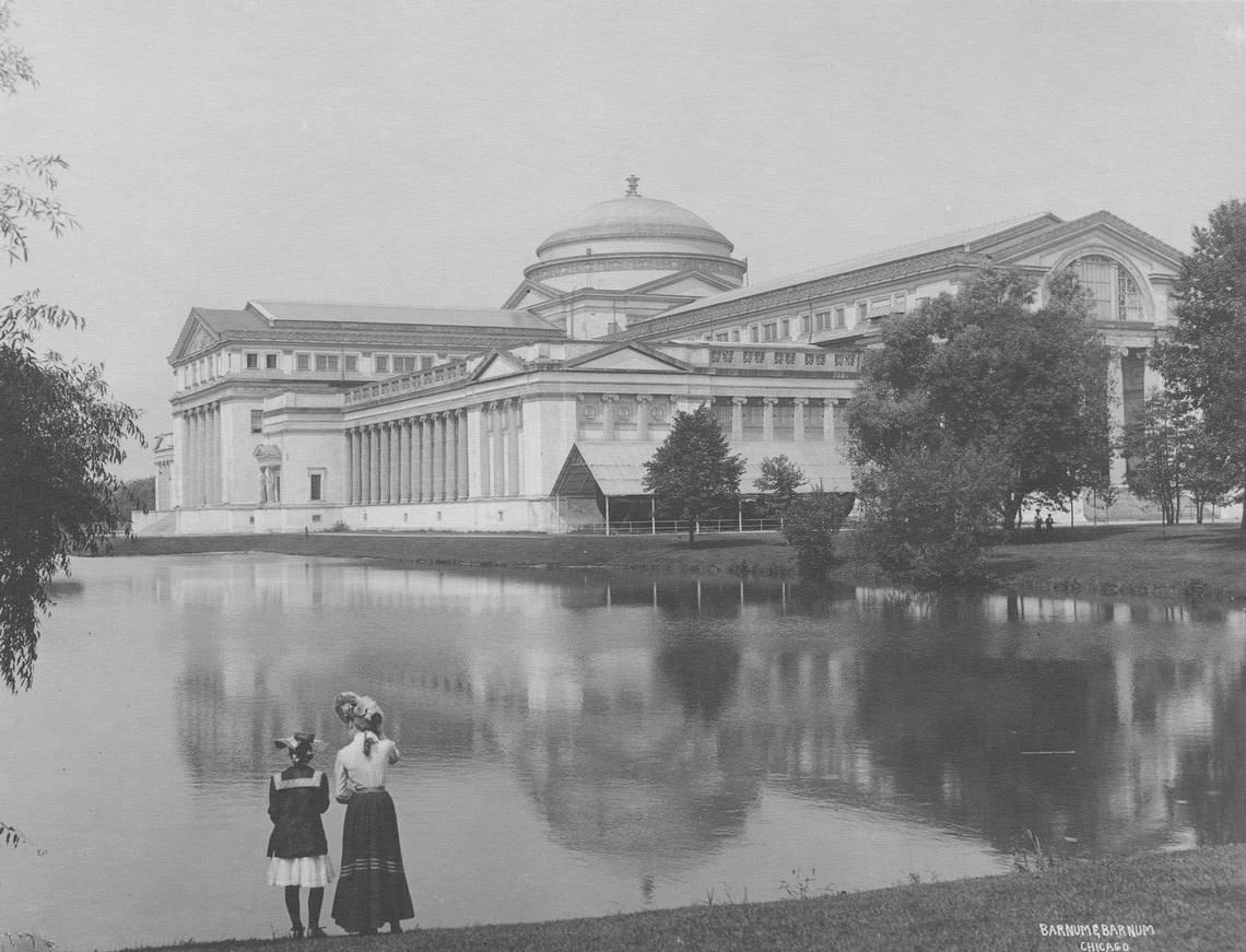 Field Museum of Natural History in Jackson Park, Chicago, Illinois, 1915.