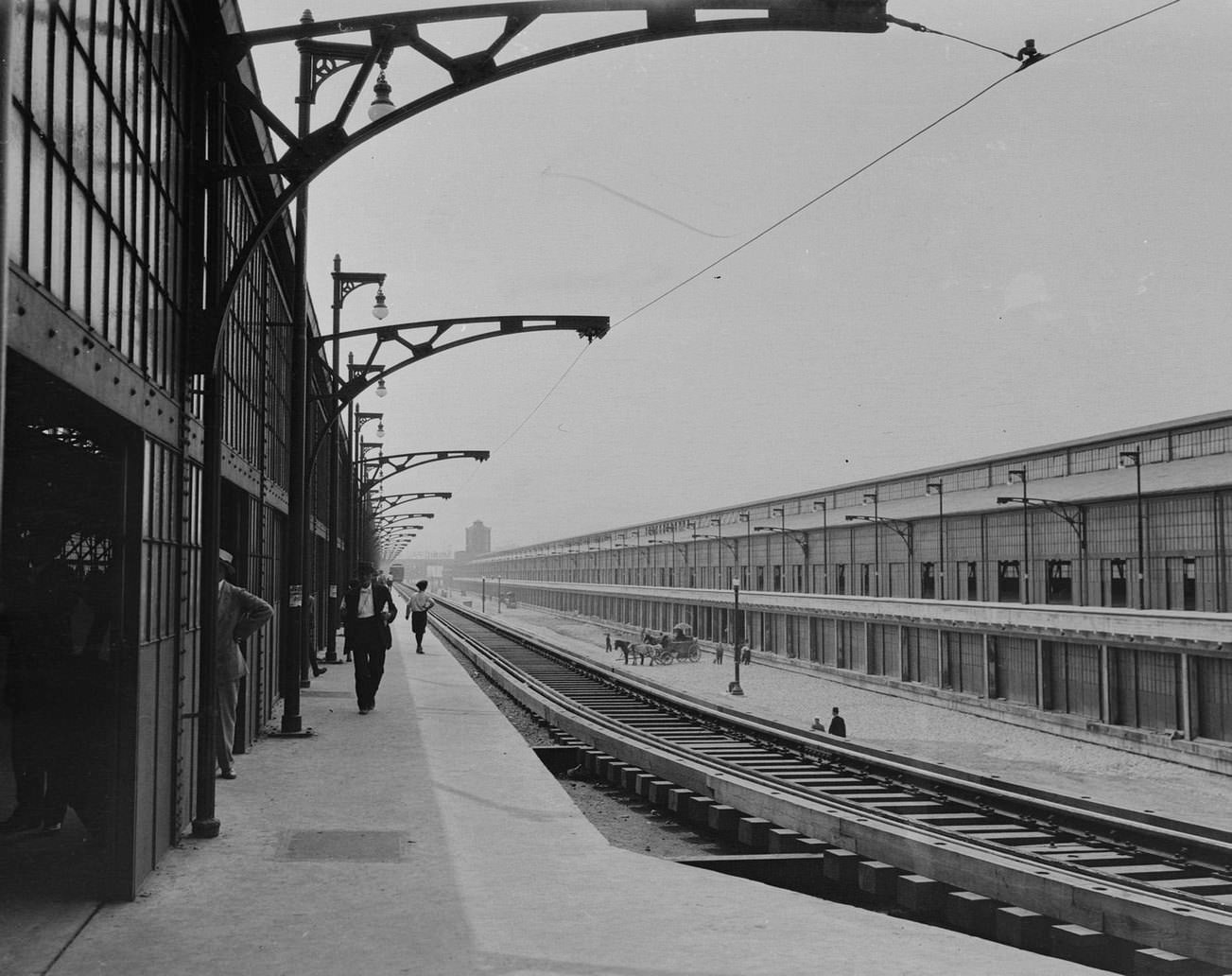 Municipal Pier (Navy Pier), Chicago, Illinois, 1916.