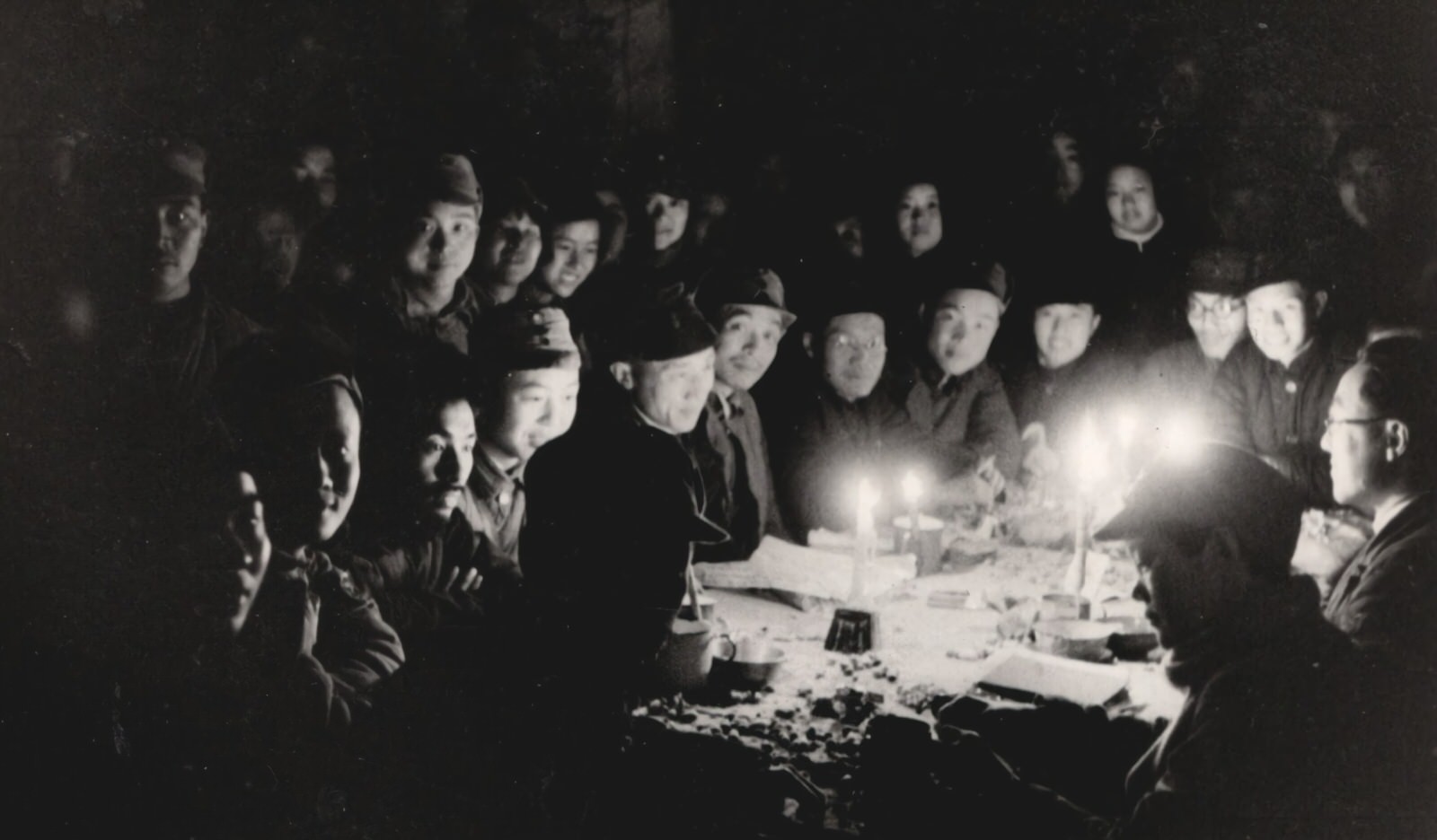 New Fourth Army Storm Guerrilla Detachment north of Hankow (Hankou) in the enemy rear. 1937-1940