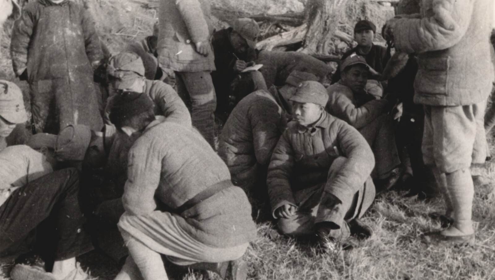 Guerrilla soldiers of the New Fourth Army Storm Guerrilla Detachment. 1937-1940