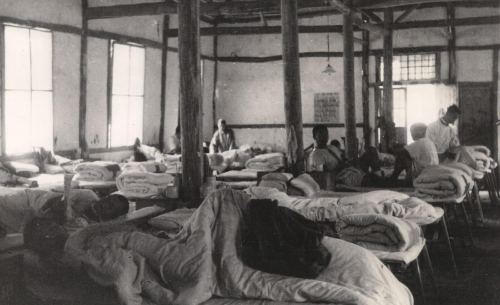 In the wards of the Training Hospital of the Chinese Red Cross Medical Corps at Kwaiyang. 1937-1940