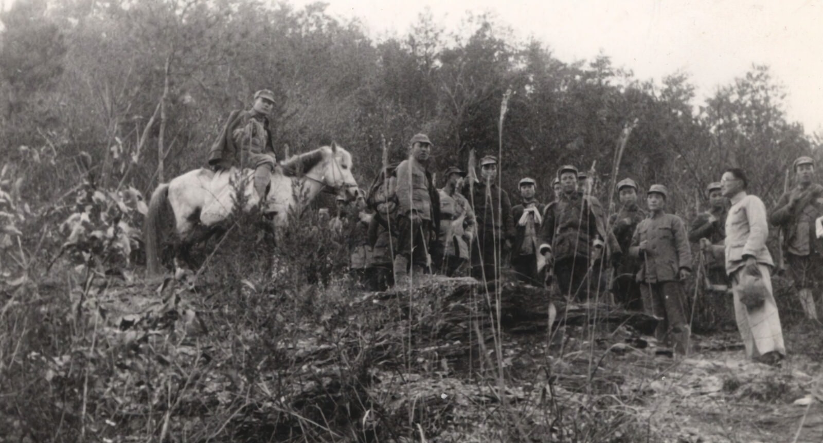 New 4th Army in the Ta Hung (Da Hong) mountain range.