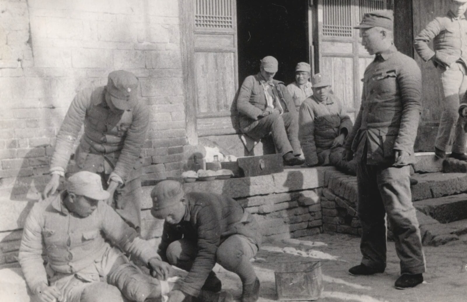 Treating Wounded Soldiers, 1937-1940