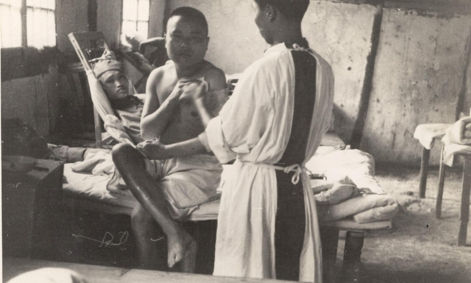 In the wards of the Training Hospital of the Chinese Red Cross Medical Corps at Kweiyang, 1937-1940