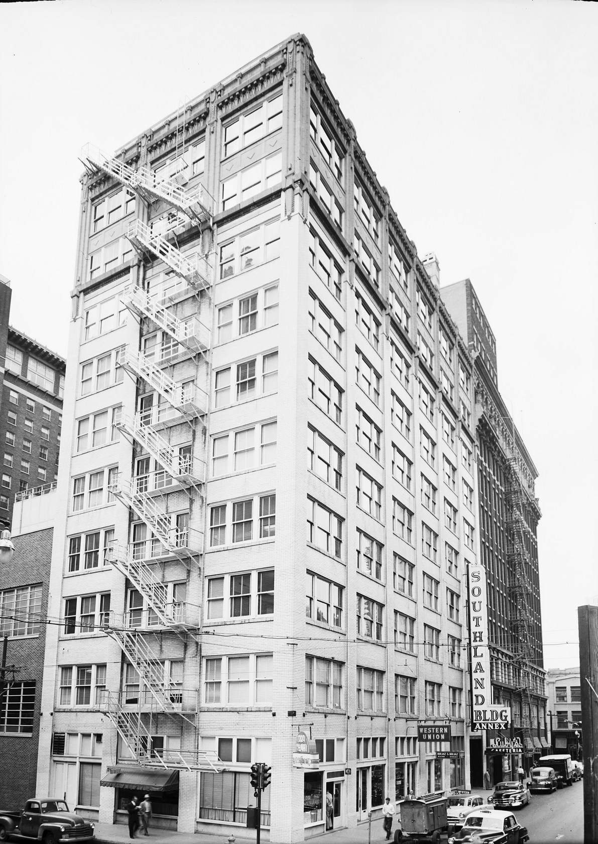 Southland Building Annex, downtown Dallas, Texas, 1953