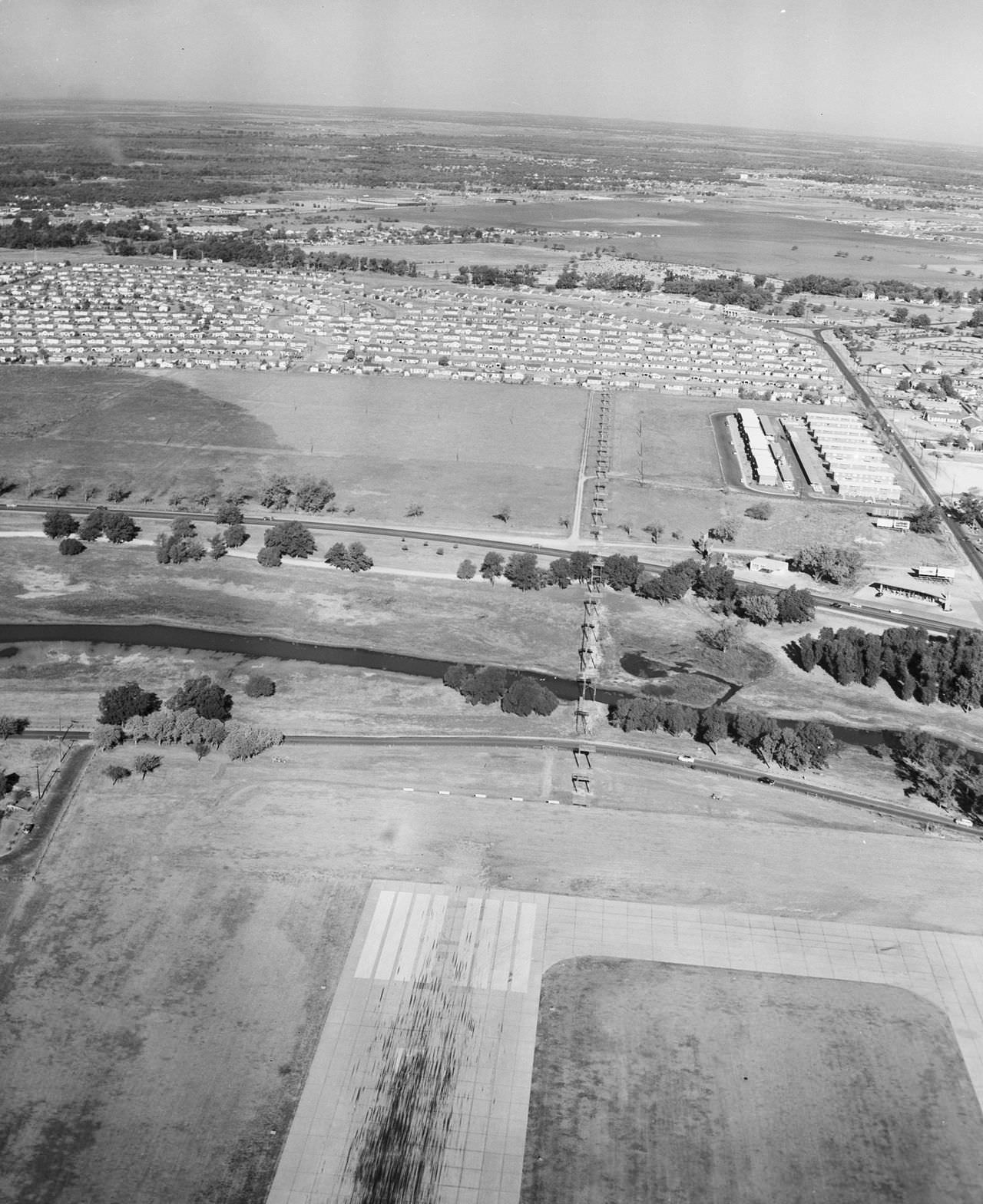 Dallas Love Field, Dallas, Texas, 1955