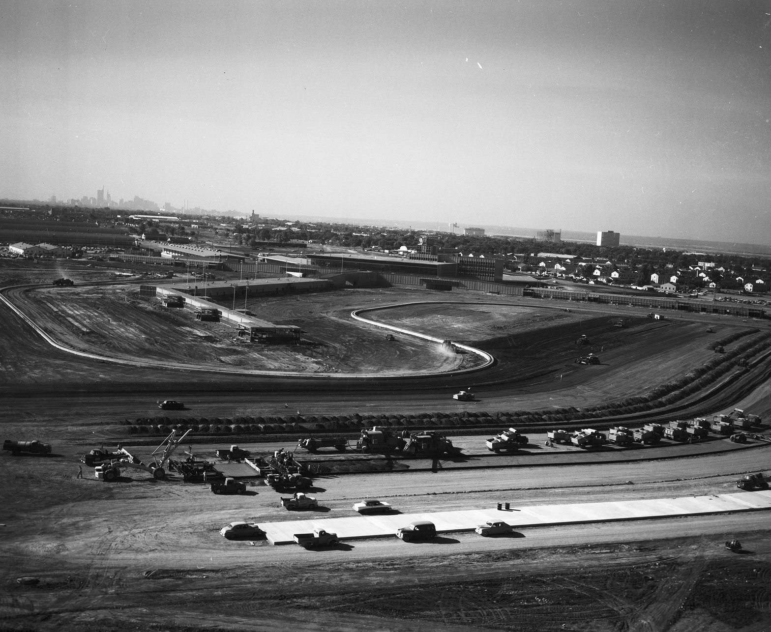Dallas Love Field under construction, Dallas, 1950