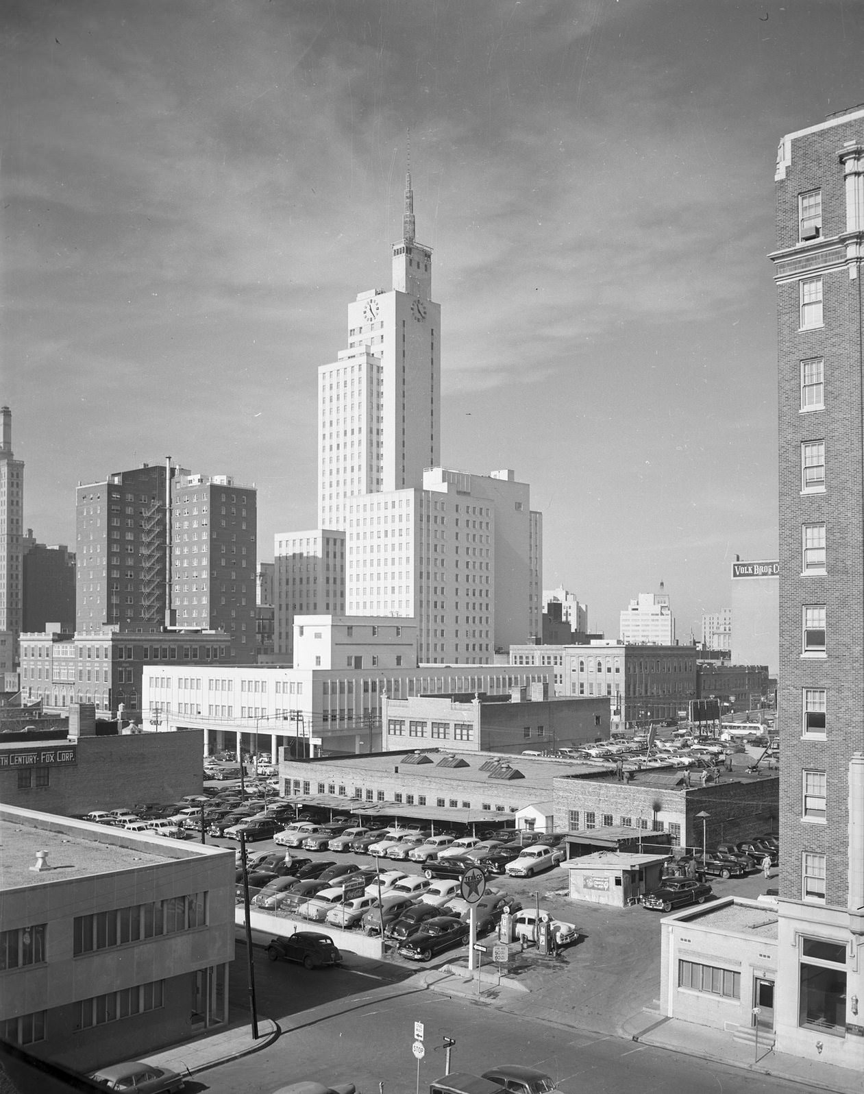 Downtown Dallas - Mercantile Building, 1951