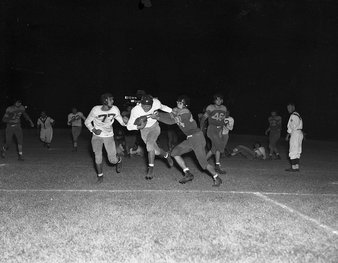 Arlington Heights vs Sunset Football, 1950