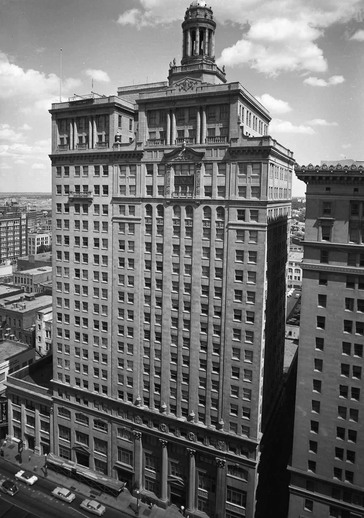 Office building, downtown Dallas, Texas, 1954