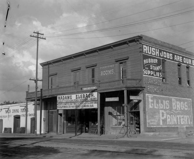 Businesses, El Paso, 1907