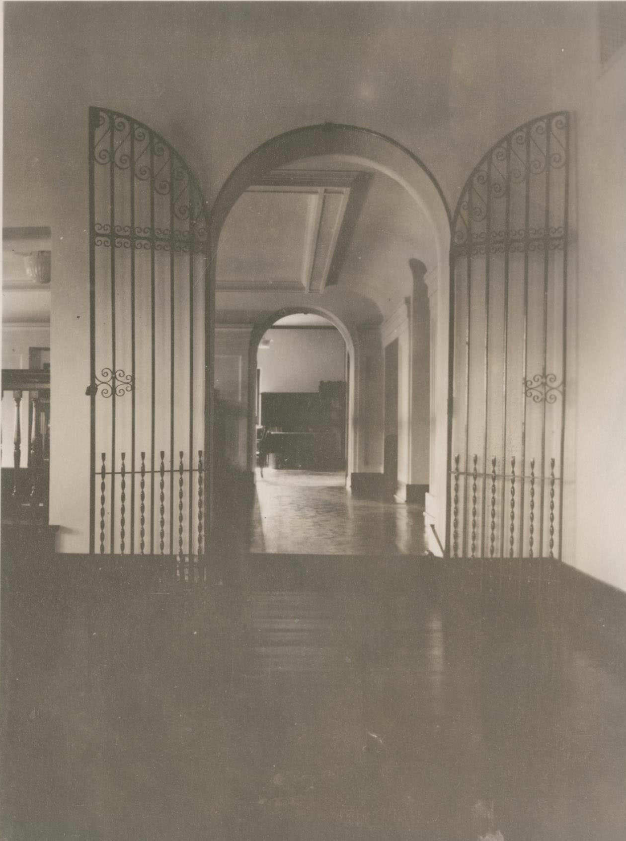Carnegie Library 2nd Floor Gates, 1904