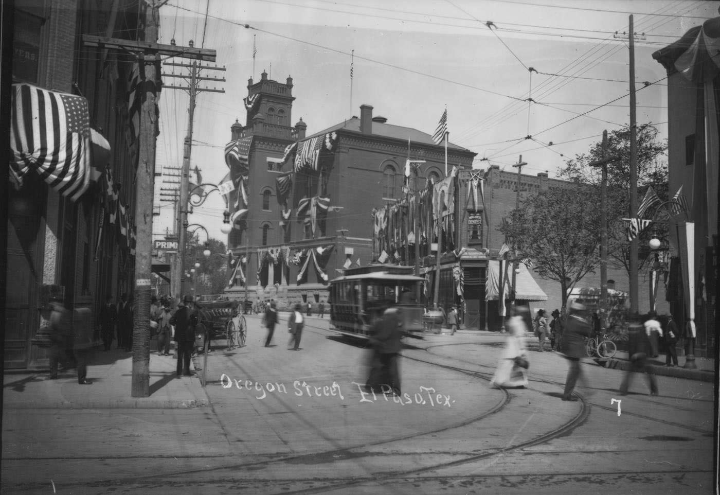 Oregon Street, El Paso, Texas, 1900