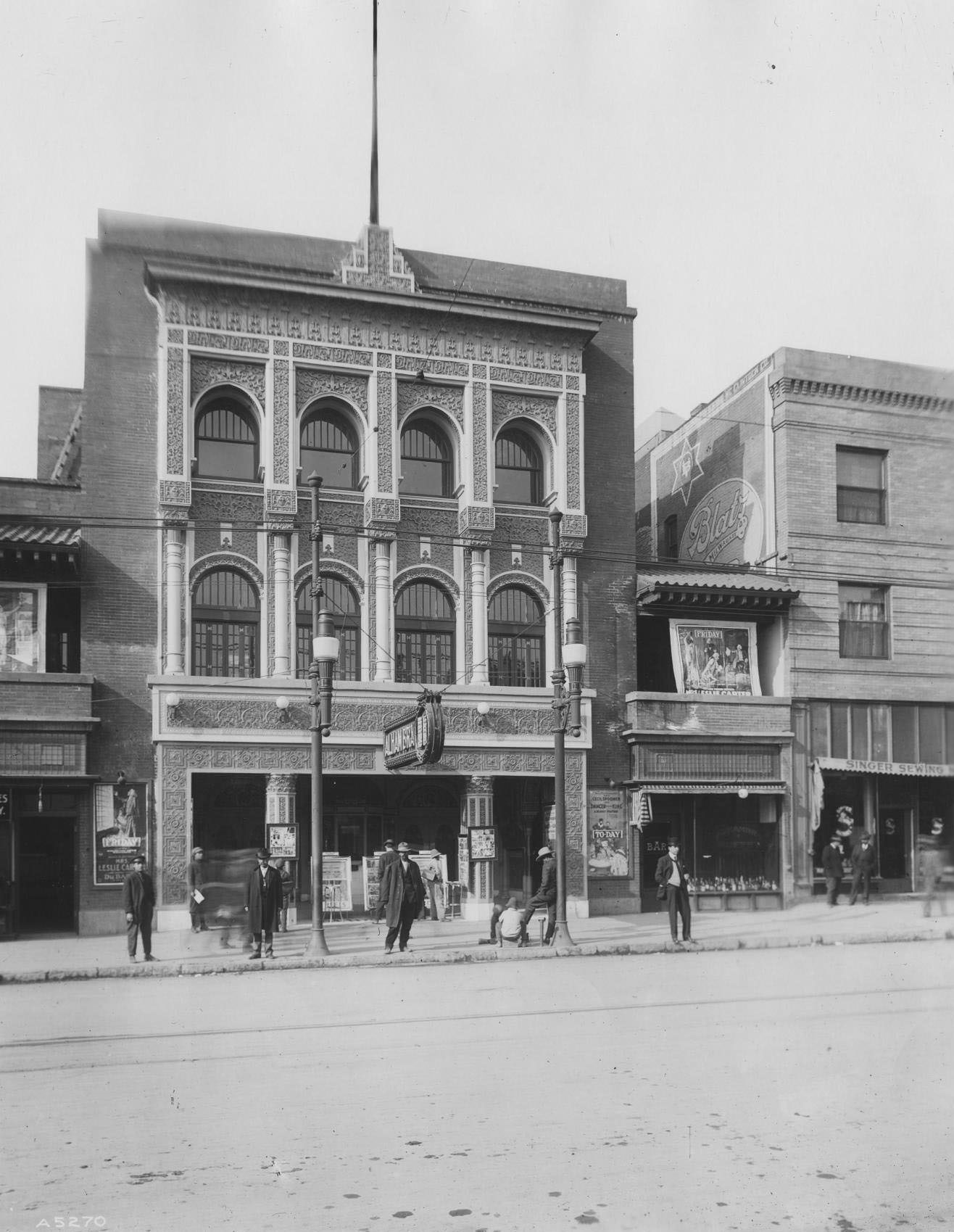 El Paso Alhambra Theater, 1900