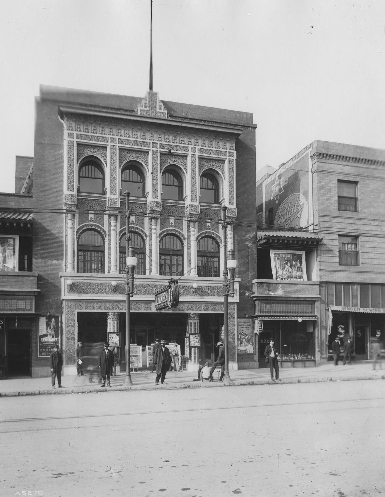 El Paso Alhambra Theater, 1900