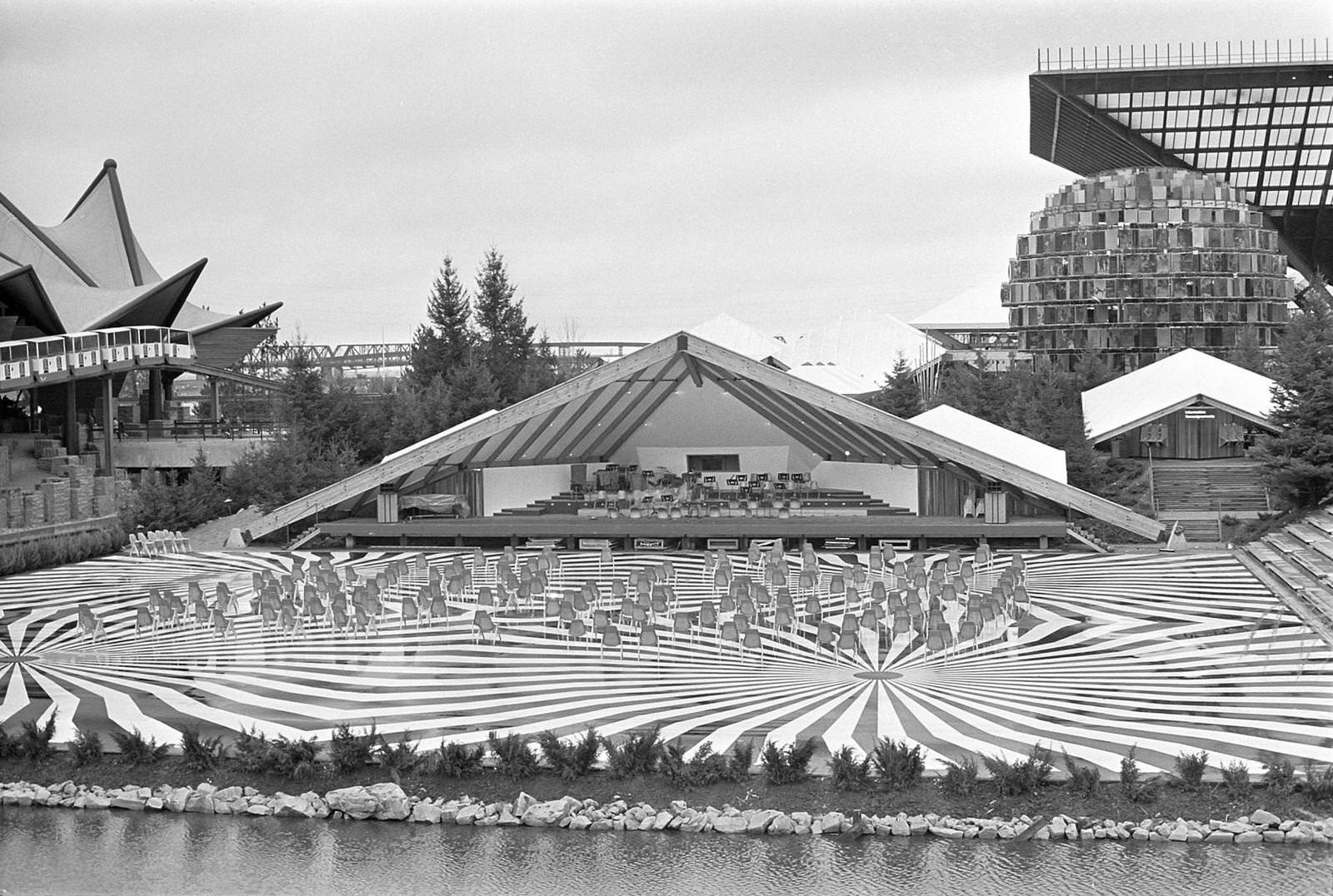 Exhibition grounds of the Expo, 1967