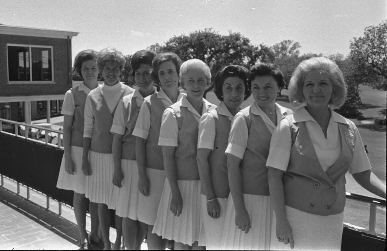 The Women's Golf Association ready for National Invitational Tournament, 1968