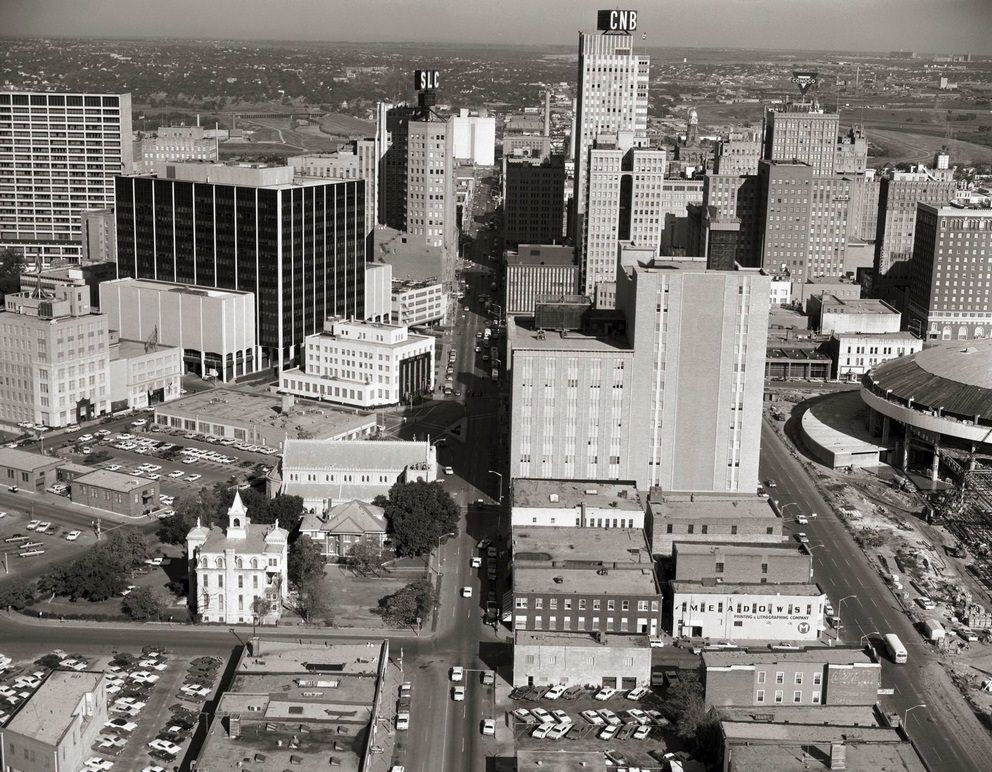 Downtown fort worth, November 1967, Fort Worth, Texas