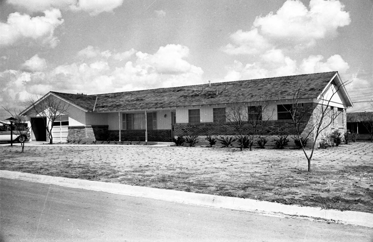 Hightower family residence, Fort Worth, Texas, 1961