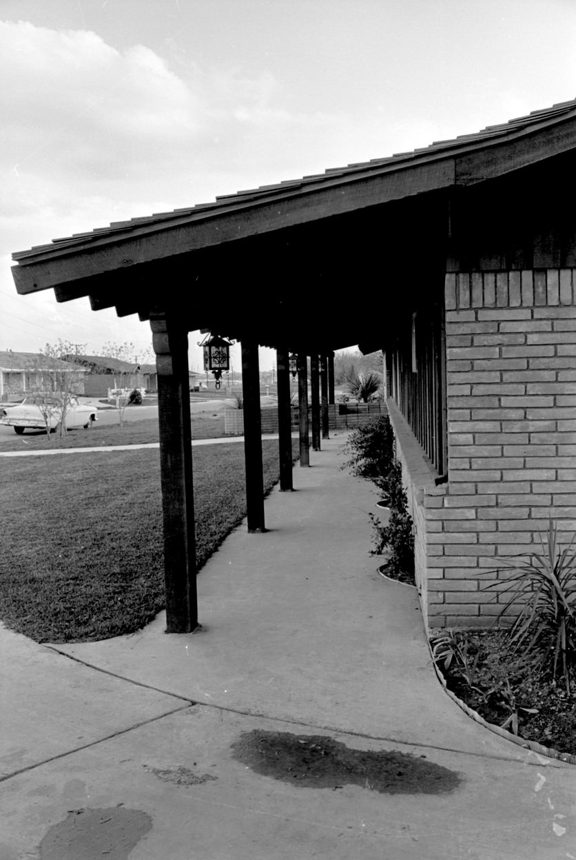 Golston family residence, Fort Worth, Texas, 1961