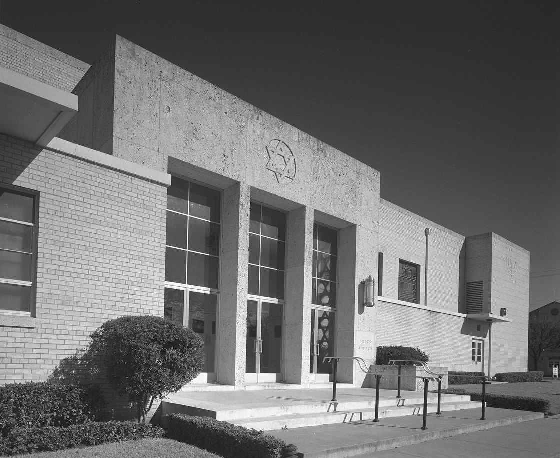Congregation Ahavath Sholom, 1300 West Myrtle Street, Fort Worth, Texas, 1968