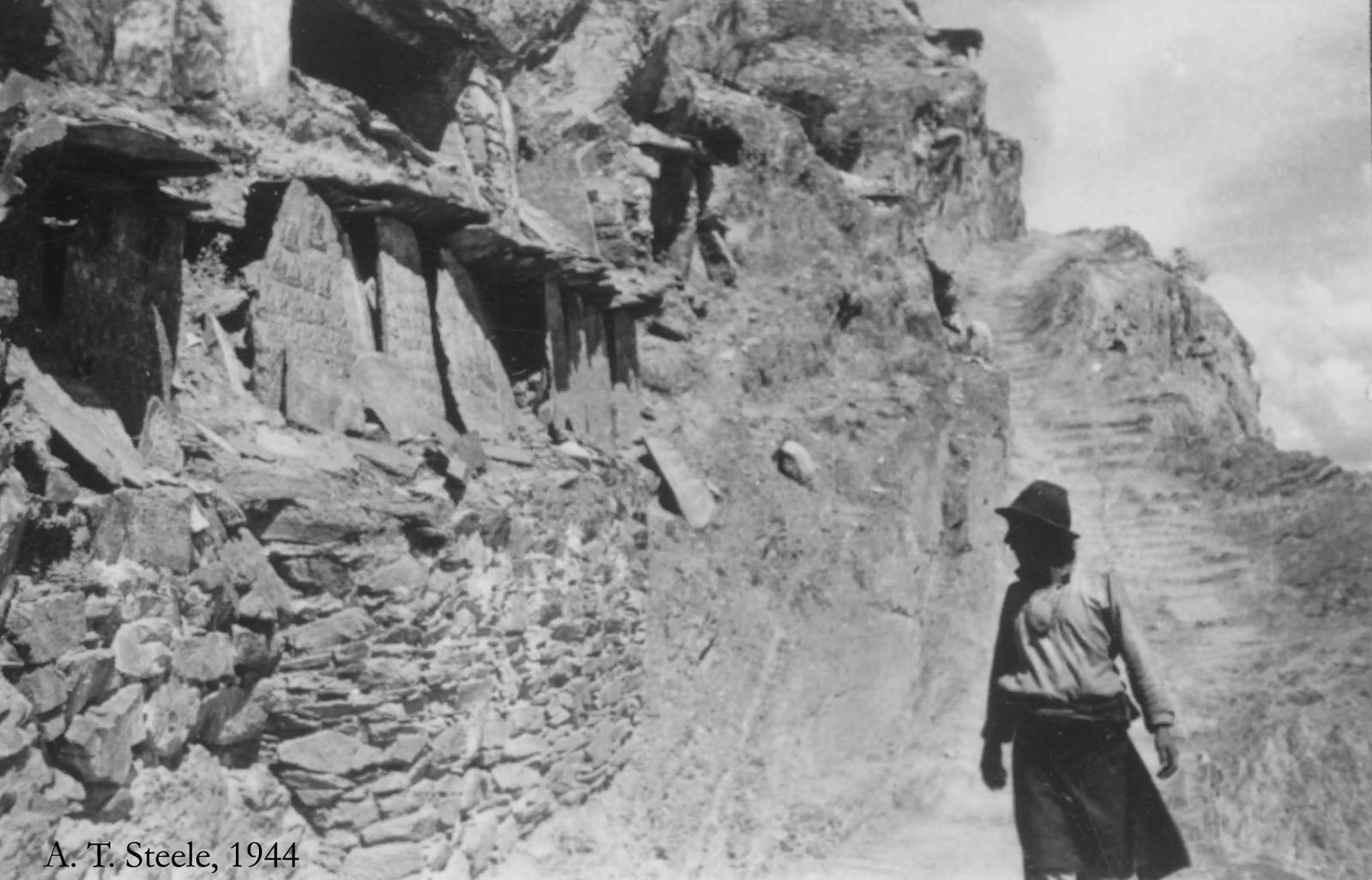 A Pilgrim Passing Along the Sacred Way, 1944