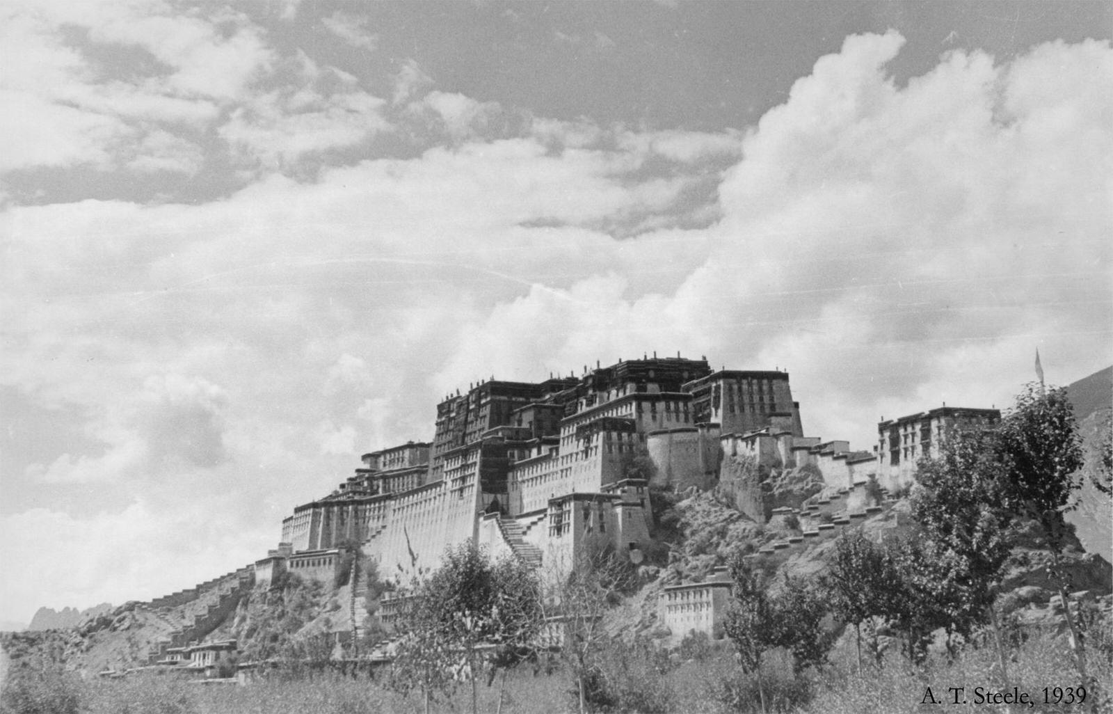 The Potala, Lhasa, 1944