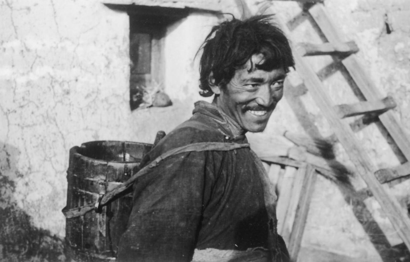 Tibetan Water-Carrier, 1944