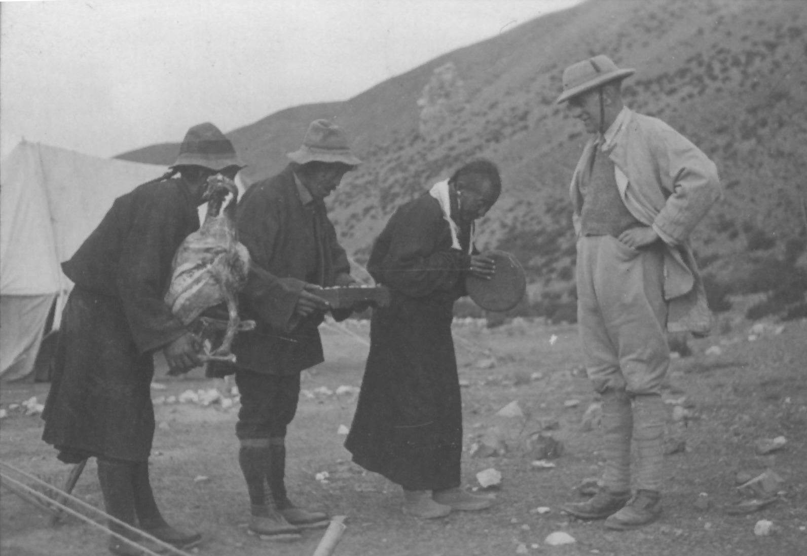 Sir Basil Gould in Tibet, 1944