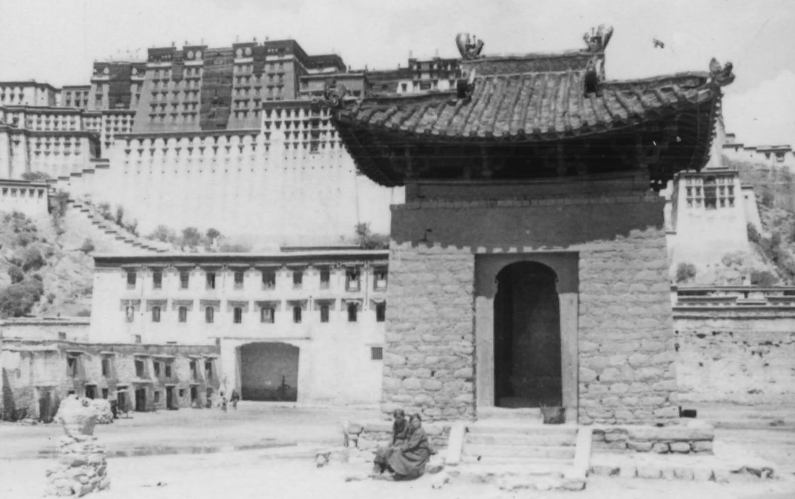 The Potala, Lhasa, 1944