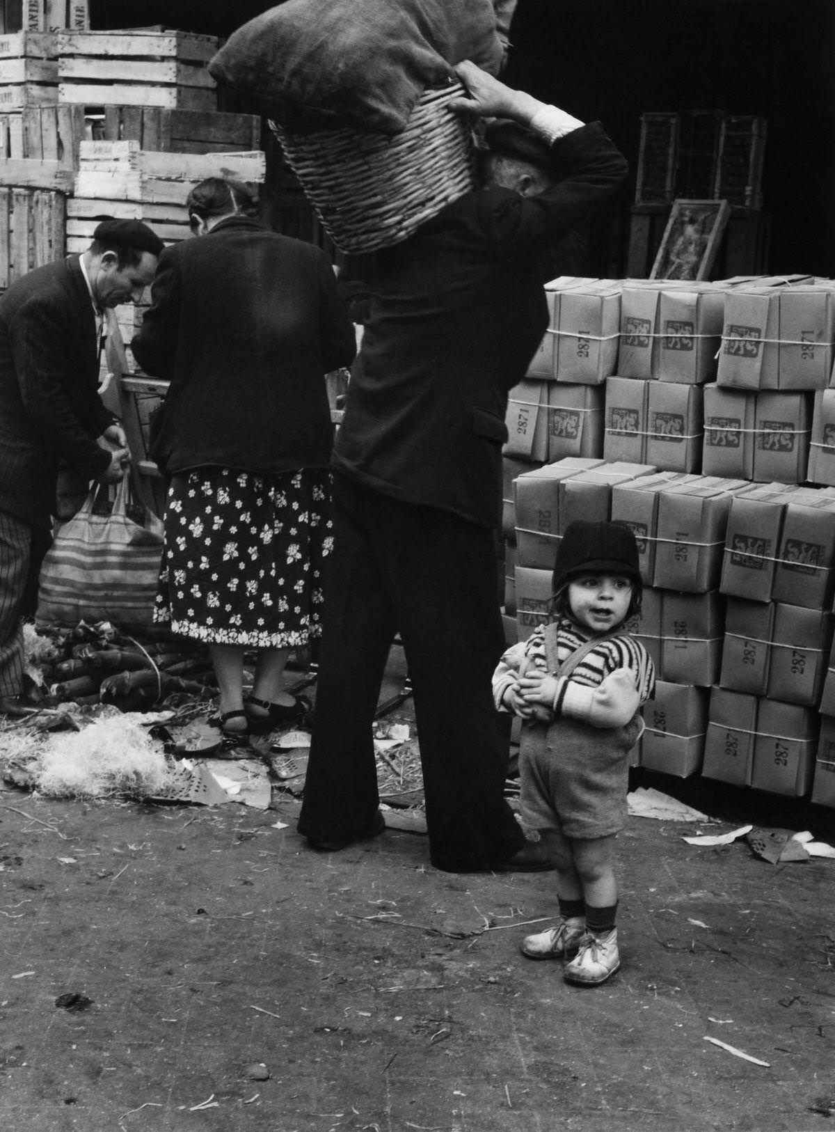 Les Halles, 1953