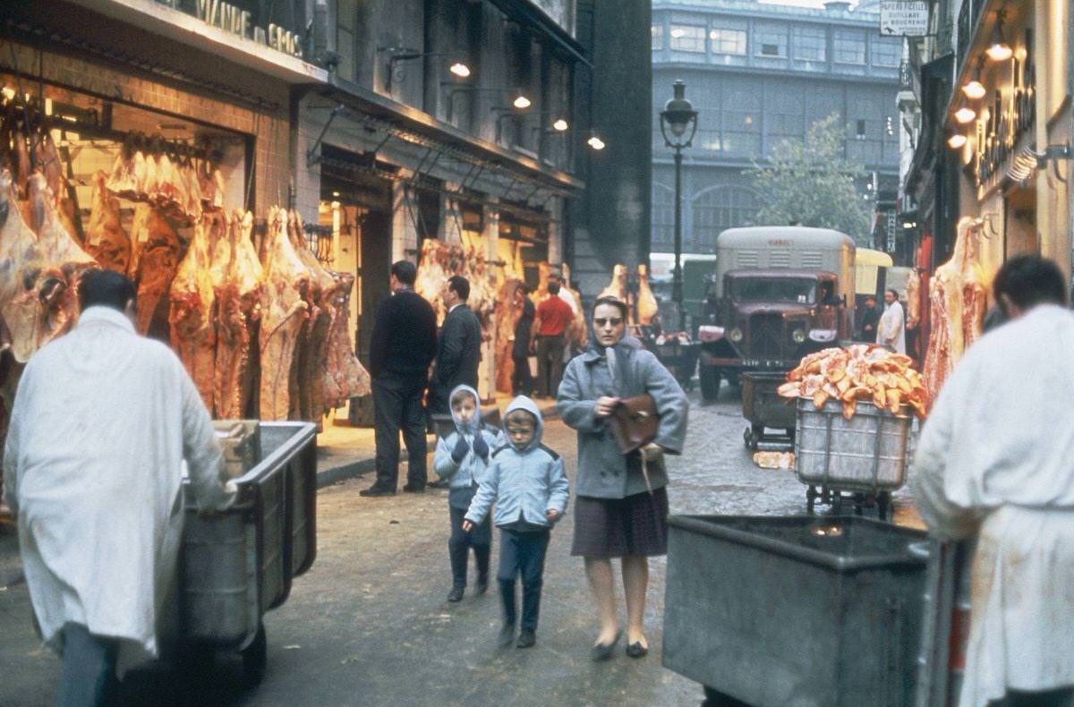 Les Halles, 1900