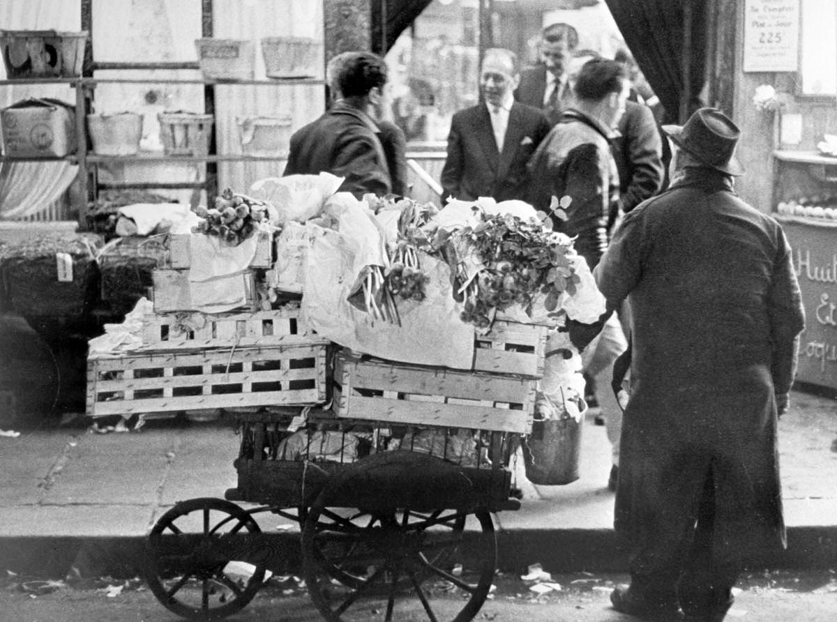 Les Halles in Paris, 1960s