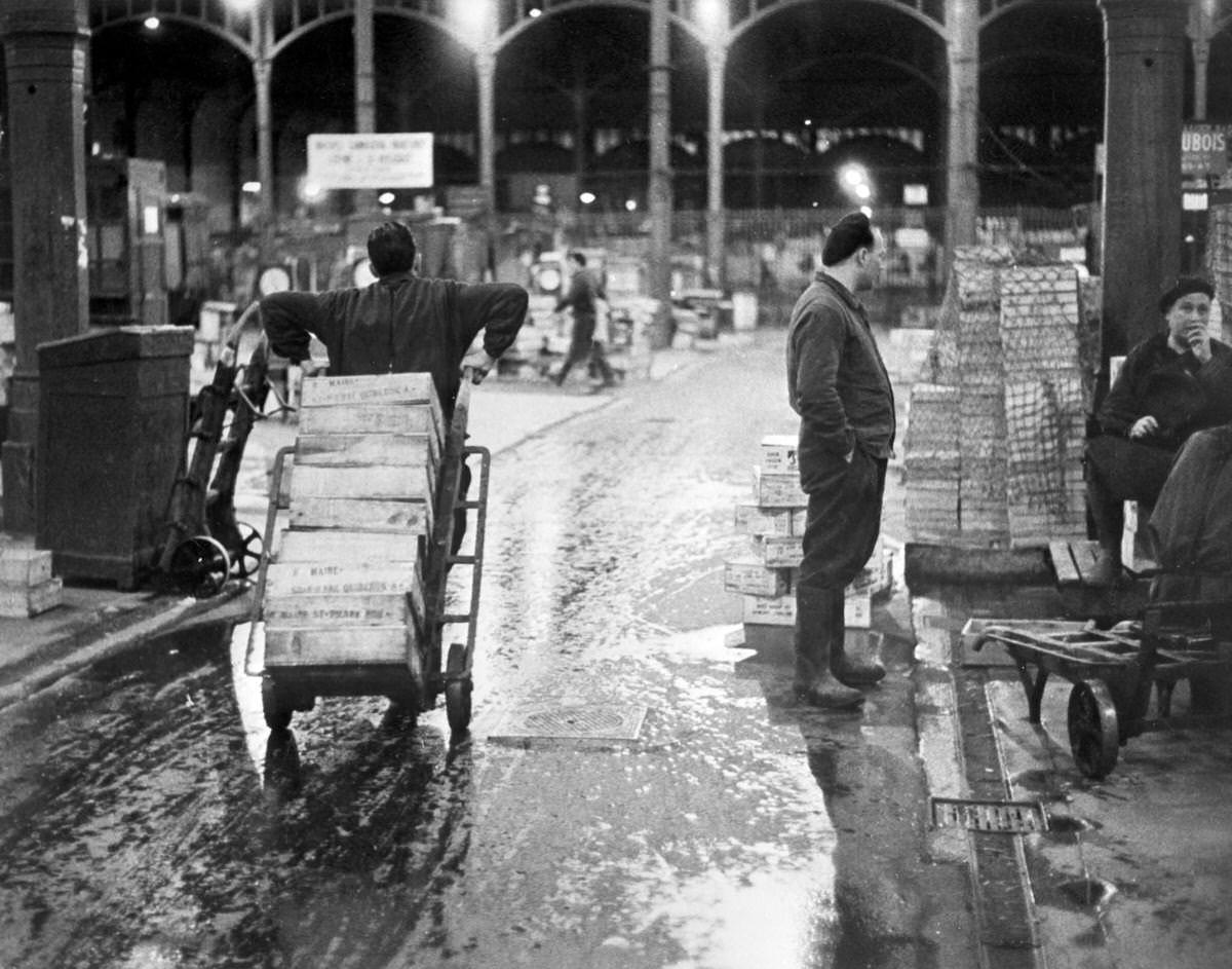 Les Halles in Paris, 1960s