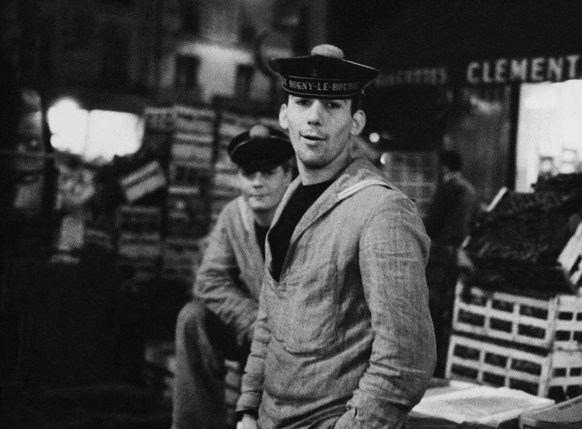 The French Navy in The Market of Les Halles, 1960s